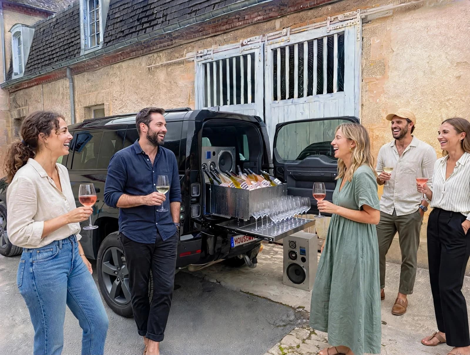 Fünf Wege, HOUSEWINE zu erleben
